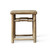 Vintage Rustic Stool 21.3H 17.7W 12.6D