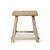 Vintage Rustic Stool 19.7H 16.9W 10.2D