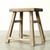 Vintage Rustic Stool 19.7H 16.9W 10.2D