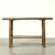 Approx. 53.1" wide, 14.2" deep, vintage console with shelf, Weathered Natural