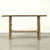 Approx. 59.4" wide, 13.4" deep, vintage console with shelf elmwood, Weathered Natural