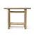 Approx. 43.3" wide, 11.8 " deep, vintage console with shelf, Weathered Natural
