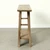 Approx. 43.3" wide, 11.8 " deep, vintage console with shelf, Weathered Natural