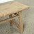 Vintage Noodle Bench 47.2" Wide 15.4" Deep Weathered Natural