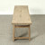 Vintage Noodle Bench 47.2" Wide 15.4" Deep Weathered Natural