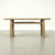 Vintage Noodle Bench 47.2" Wide 15.4" Deep Weathered Natural