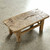 Approx. 25.2" Wide 12.2" Deep 10.2" Tall Vintage Bed Tray Table Weathered Natural