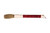 Brown Jade Abacus Disk Calligraphy Brush