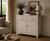 Amalfi Two Tones Side Table With Two Drawers 39x18x35H