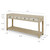 Amalfi Two Tones Sideboard With Four Drawers 75x18x35