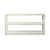 Ming Console Table with Shelf, Distressed Off White, 63x18x31. Pre-order only, minimum 2