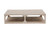 Ming Arch Coffee Table Weathered Whitewash 67x43x16 Ming Arch Coffee Table Weathered Whitewash 67x43x16