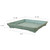 Approx. 20 Inches Reclaimed Wood SquareTray Distressed Soft Aqua