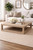 50x50 Peking Grand Framed Square coffee table Weathered White Wash