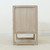 Ming Two Tones Side table with 3 Drawers Antique Off White 26x19x30H