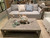 Naples Slipcover Sofa Wash Linen Gray 91x40x38.5H