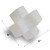 Selenite Cross Dec. Matt Approx. 7x7x7 Selenite Cross Dec. Matt Approx. 7x7x7