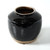 Approx. 7-9 Inches High Vintage oil pot with black glaze Medium (size vary)