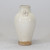 Approx. 10 Inches high creamy white vintage style tall vase with two handles