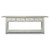 Amalfi Two Tones Console Table with 4 Drawers 91X18X34H