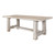 Amalfi Two Tones 7'  Long Dining Table antique off white 86x35x31H