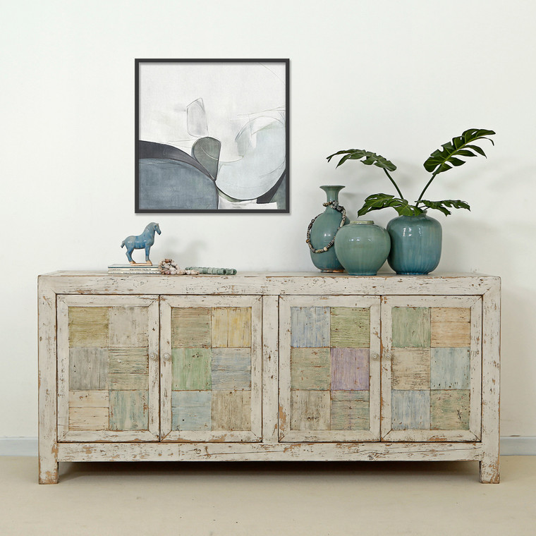 Venice Sideboard Antique Off White 78X18X35H