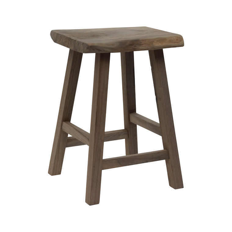 Live Edge Stool Walnut Wood Natural(color & size vary)