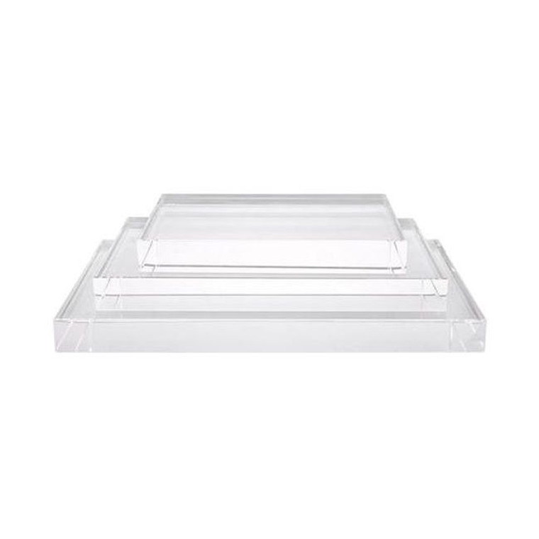 Acrylic Rectangular  Base 12x4x1