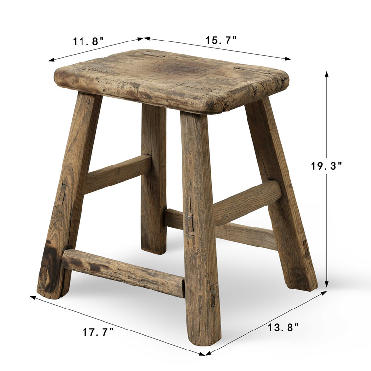 Vintage Accent Table Approx.15.7 Inches Wide 12" Deep 19" High