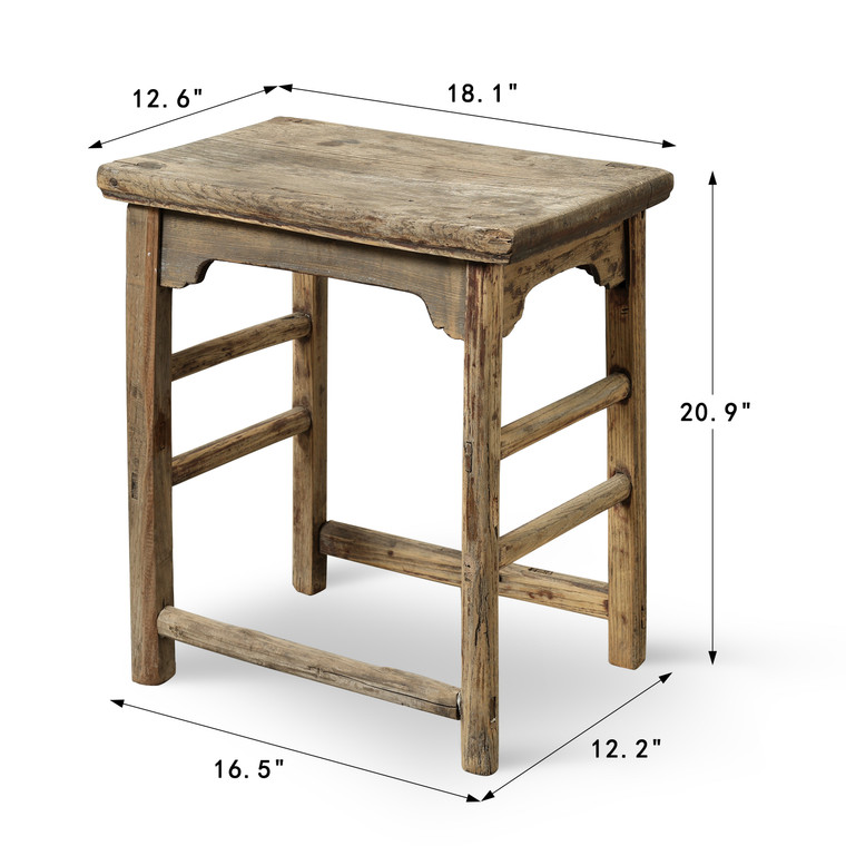 Vintage Accent Table Approx.18" Wide 12.6" Deep 20.9" High