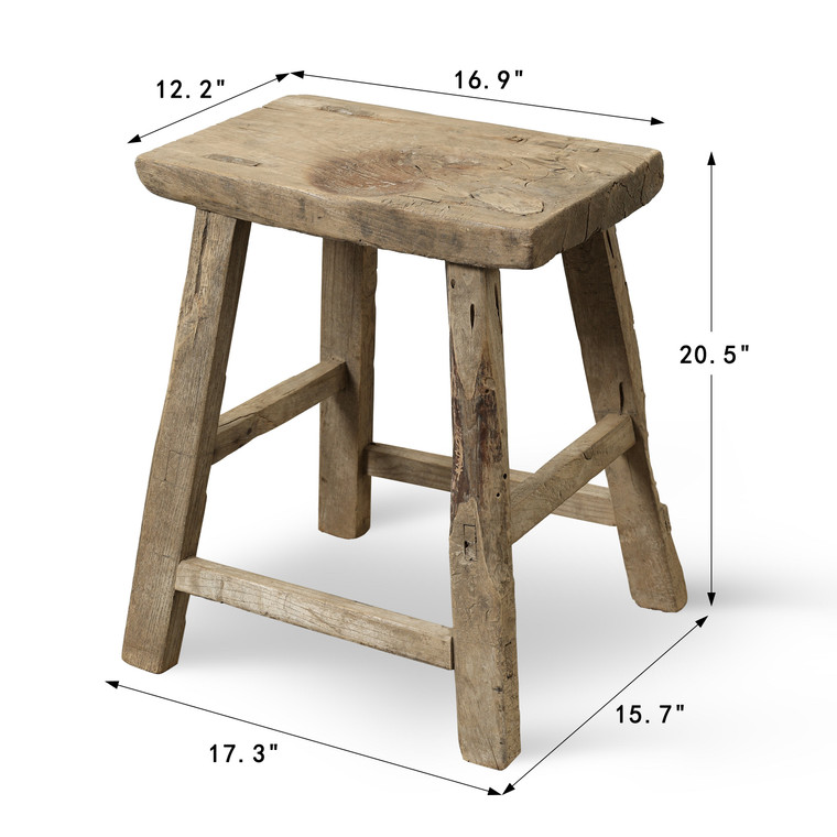 Vintage Accent Table Approx.16.9 Inches Wide 12.2" Deep 20.5" High