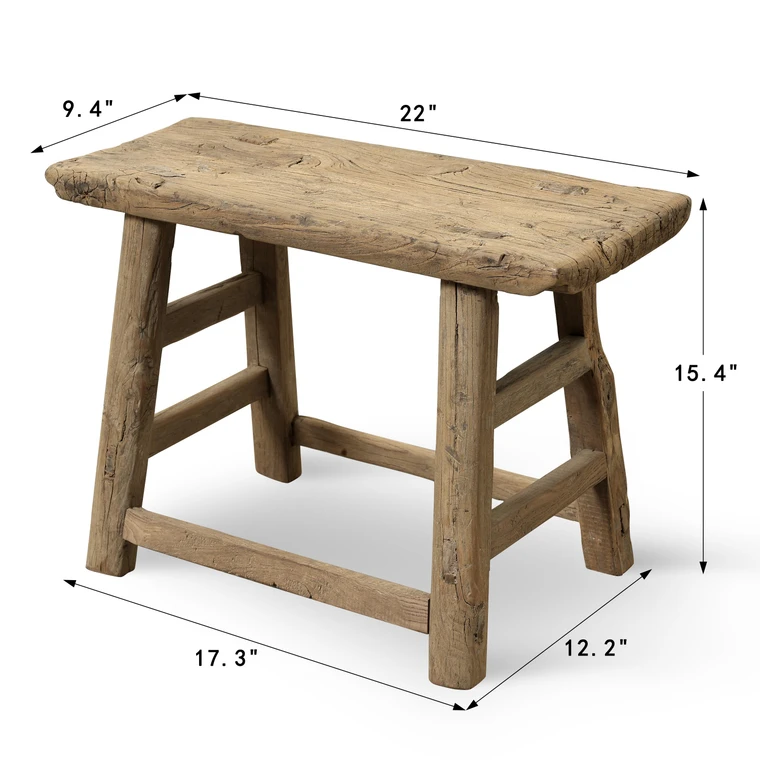 Vintage Accent Table Approx.22 Inches Wide 9.4" Deep 15.4" High