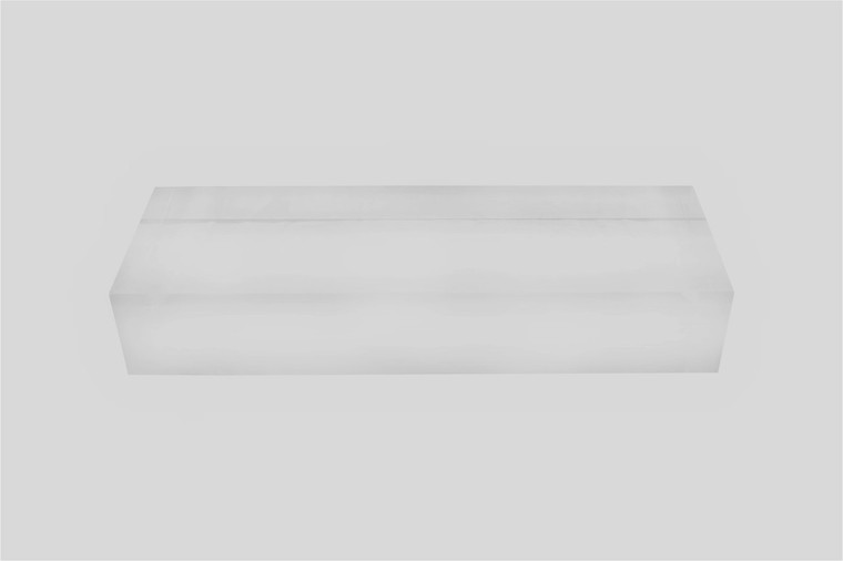 Acrylic Rectangular  Base 15x5x1.5