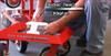 DJS Fabrications 00115-2 Mobile Dolly Station with 2 DJS-00102 Dollies