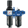 Prevost TB PSM202 Filter Regulator Lubricator 2 Units 3/8" Gas FNPT