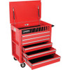 Sunex 8057 Full Drawer Professional Duty Service Cart-Red