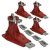 Set of 4 Chief Frame Machine Tall Anchoring Stands Replaces Chief p/n 702066 - a