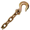 Mo-Clamp 6011 3/8" X 10' Chain with Welded Slip Hook