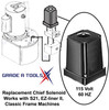Chief frame machine Hydraulic Pump Solenoid - S21 & Ez Liner II - A