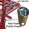 Star-A-Liner Tower Ram Female Ram Adapter Coupler