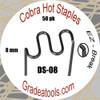 Cobra Hot Staples DS-08  S-Pattern 8mm