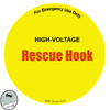 Insulated Rescue Hook Sign - 18"