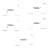 Dent Fix EZ TAB 5pc Plastic Tabs - White 1/2"