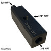 Hydraulic Pump Gauge Adapter  10,000 PSI  B