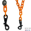 Plastic Safety Chain Spring Loaded Plastic Snap Connector - Hook B