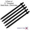 Weld Rod | Electrode 11" 5 Pack - For 595II Dent Puller