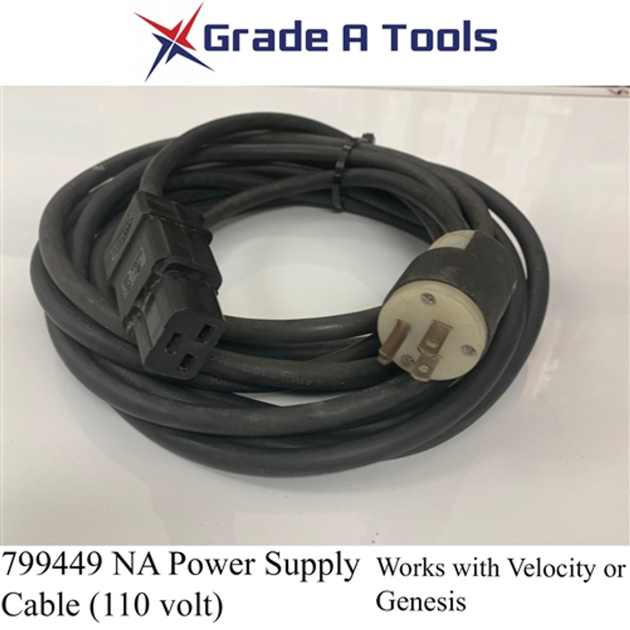 Chief Velocity and Genesis Measuring Systems -  Power Cord