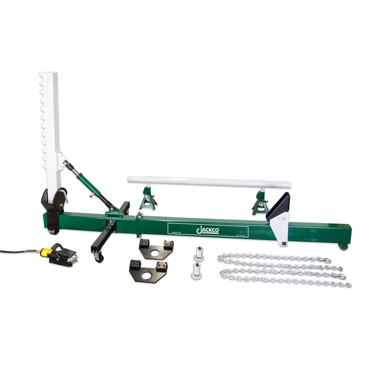 Jackco 853 10ton Body Straightener - Swivel Type/Hydraulic Pump