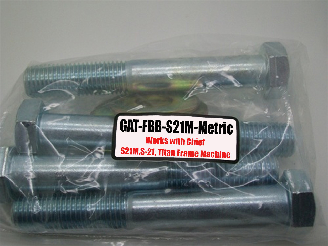 Fastener Bar Bolt Kit-Metric- Fits Chief S21 Metric -b