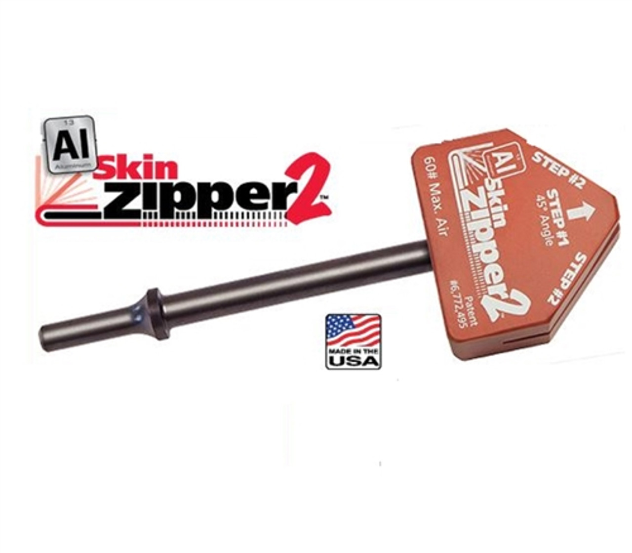 Steck 21896 AIuminum Skin Zipper 2